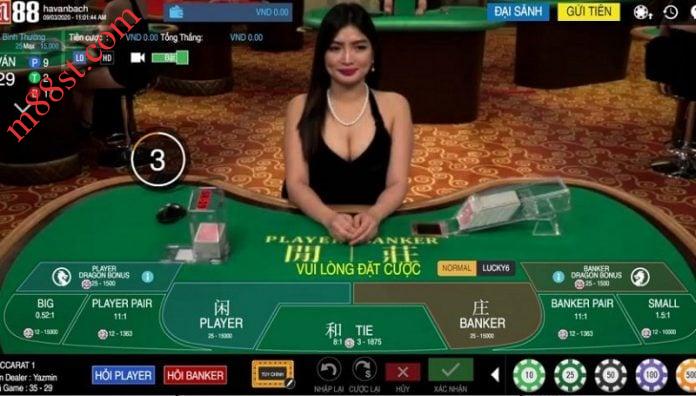 M88 baccarat Bàn chơi Baccarat